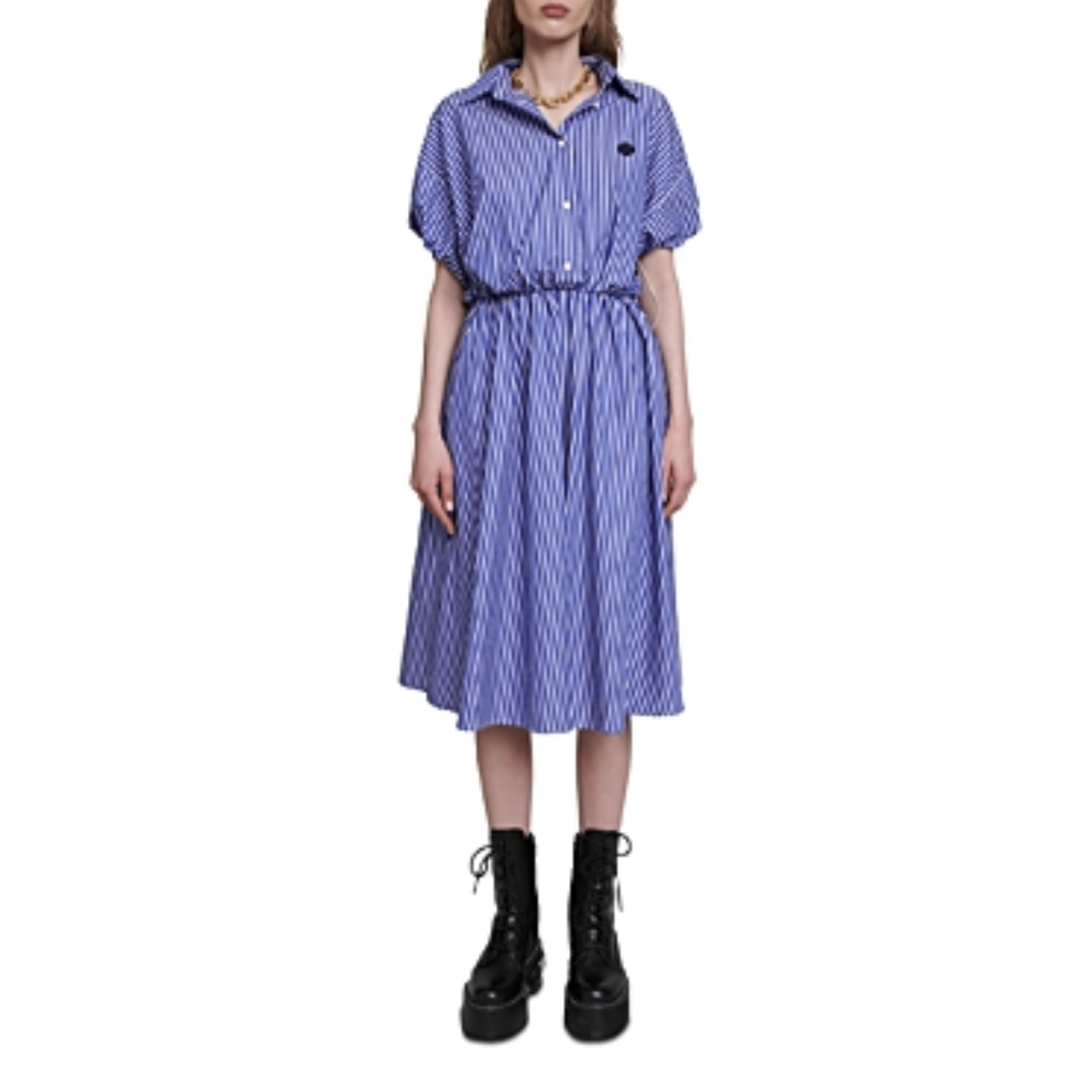 Maje Women Relisa Dress Blue Size 38 (M-6us)